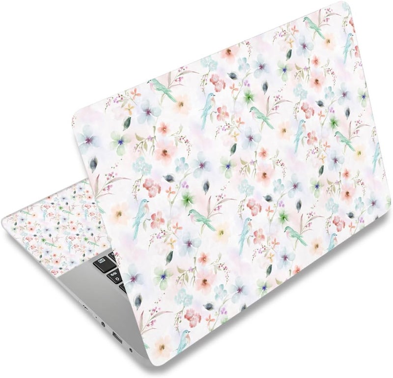 WINTOJO 11.6 13 13.3 14 15 15.6 inches Netbook Laptop Skin Sticker Decal Reusable Protector Cover Case for Laptop Notebook chromebook Bird W-NEK-54 - Image 1